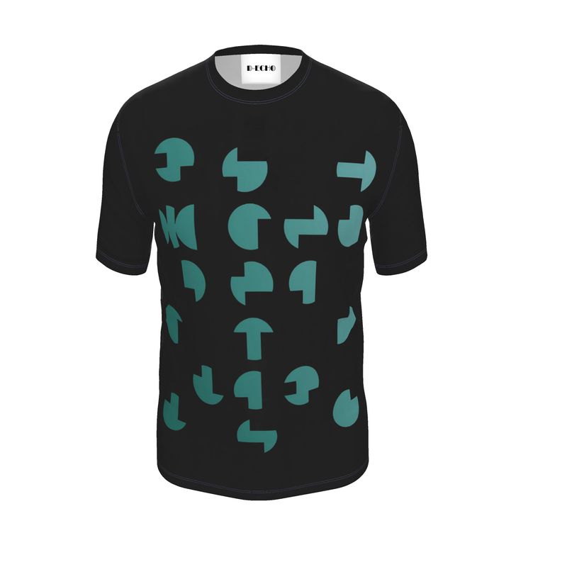 Mens T-Shirt countdown shapes