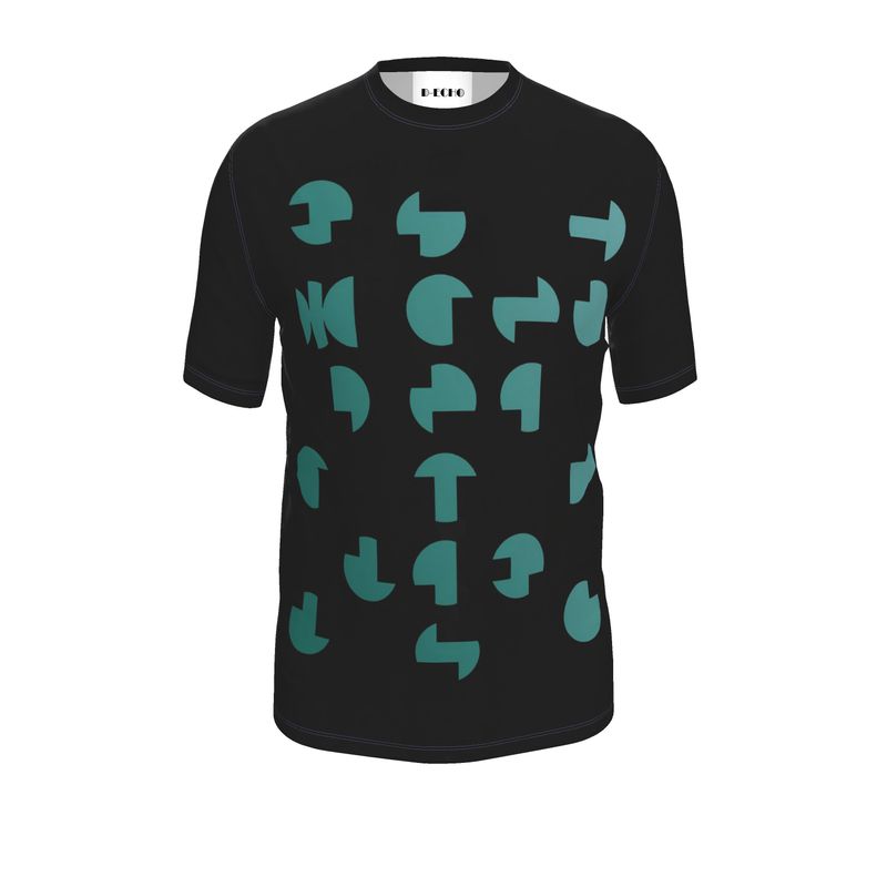 Mens T-Shirt countdown shapes