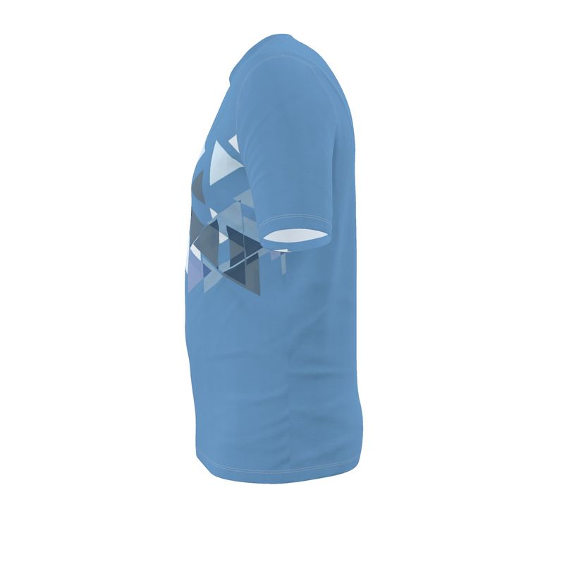Mens T-Shirt triangle pattern
