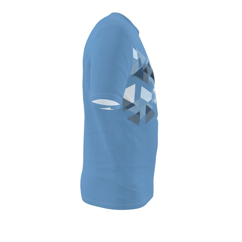 Mens T-Shirt triangle pattern