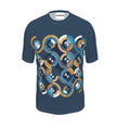 Mens T-Shirt with geometric design
