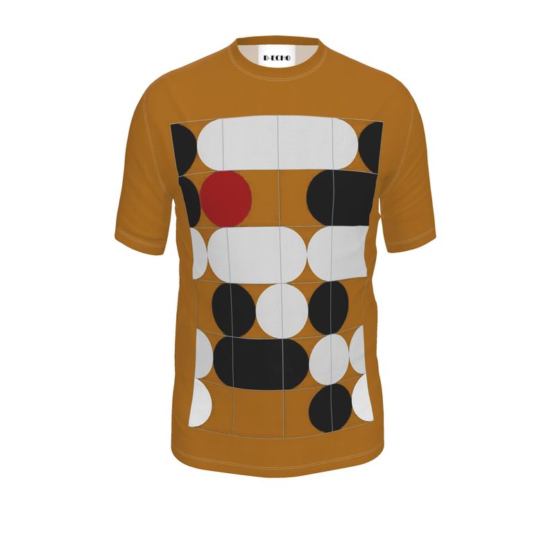 Mens T-Shirt circular pattern