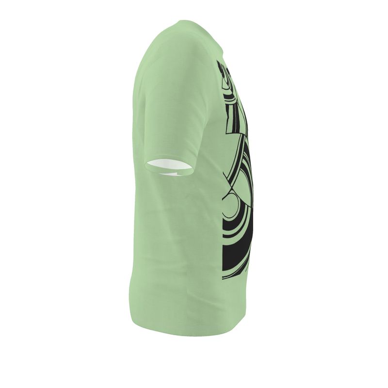 Mens T-Shirt circular pattern
