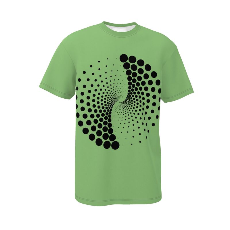 Men’s Box Fit Cotton T-Shirt - Geometric circles