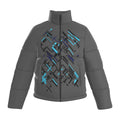 Mens Puffer Jacket criss-cross