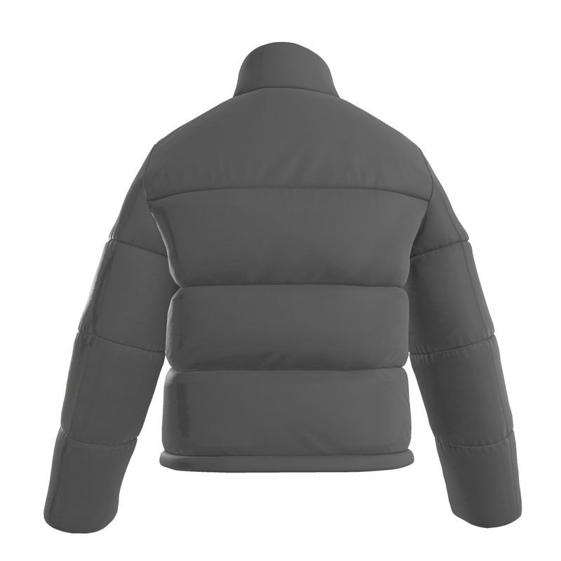 Mens Puffer Jacket criss-cross